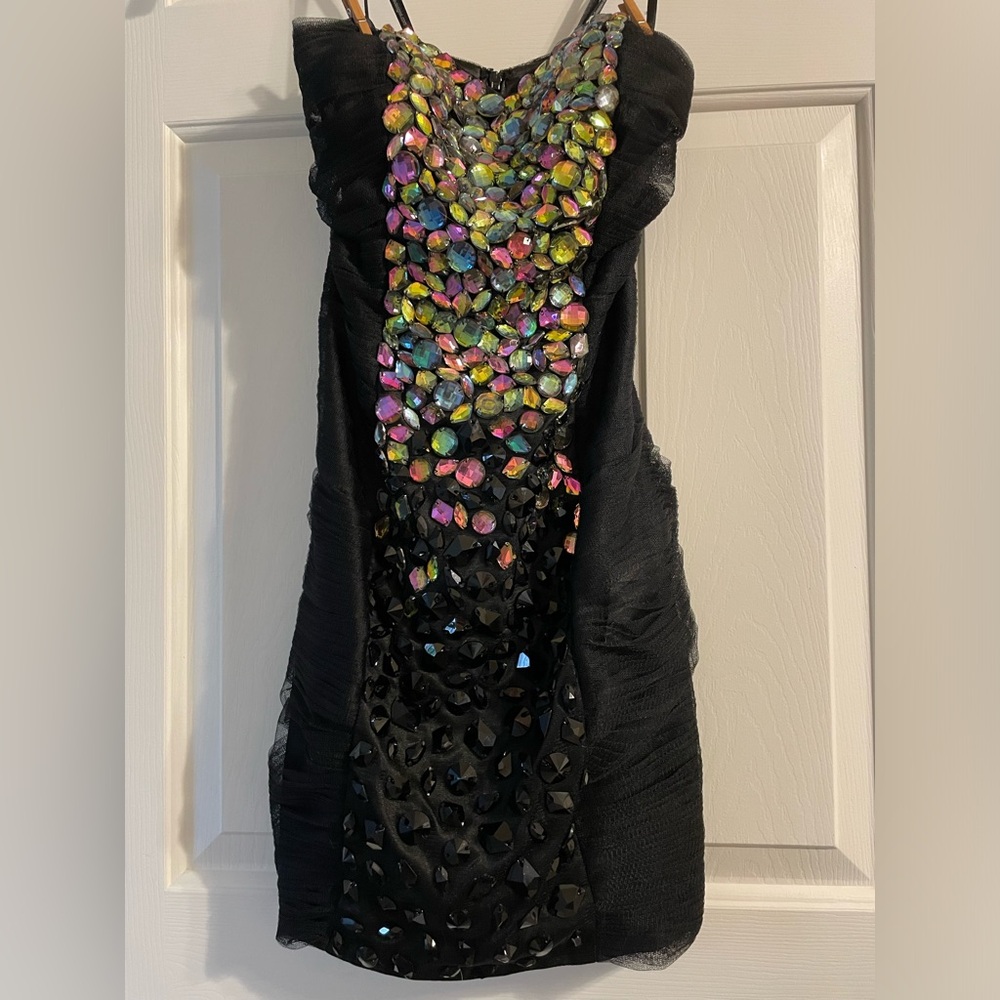 Daughter’s homecoming dress. Mini.